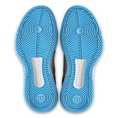 Wilson Women's Courtglide Padel Shoes White Airy Blue