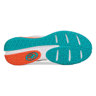 Bullpadel Women's Ionic 25l Padel Shoes White Orange