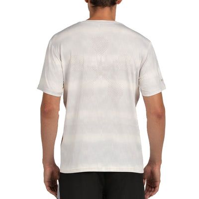 Bullpadel Men's Pasco Premier Padel T-Shirt Ecru