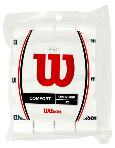 Wilson Pro Overgrip Pack Of 12 White
