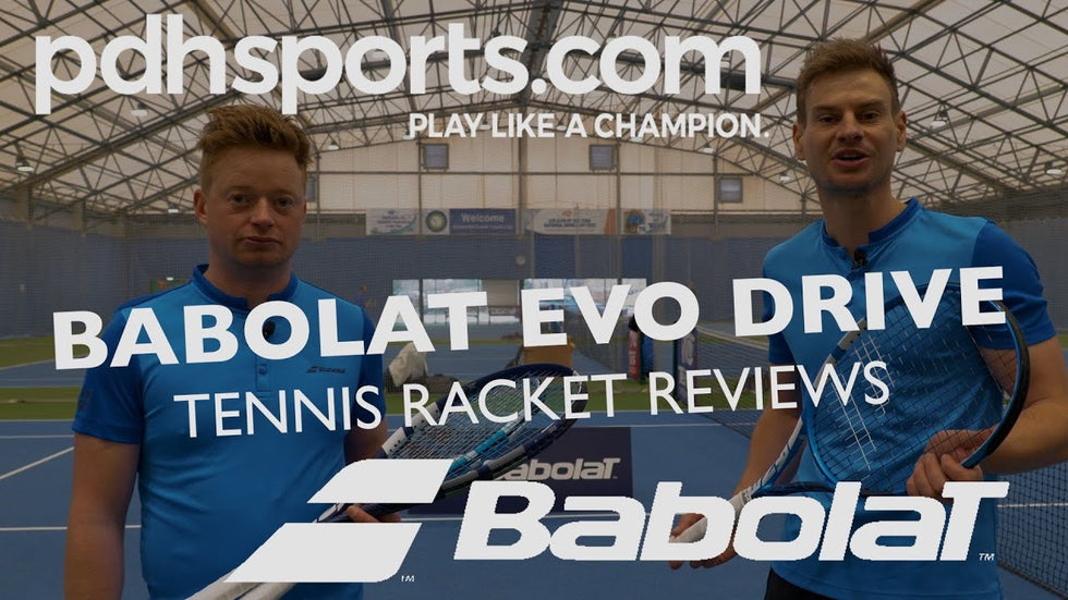 Babolat Evo Drive Tennis range with Tennis Chesterfield