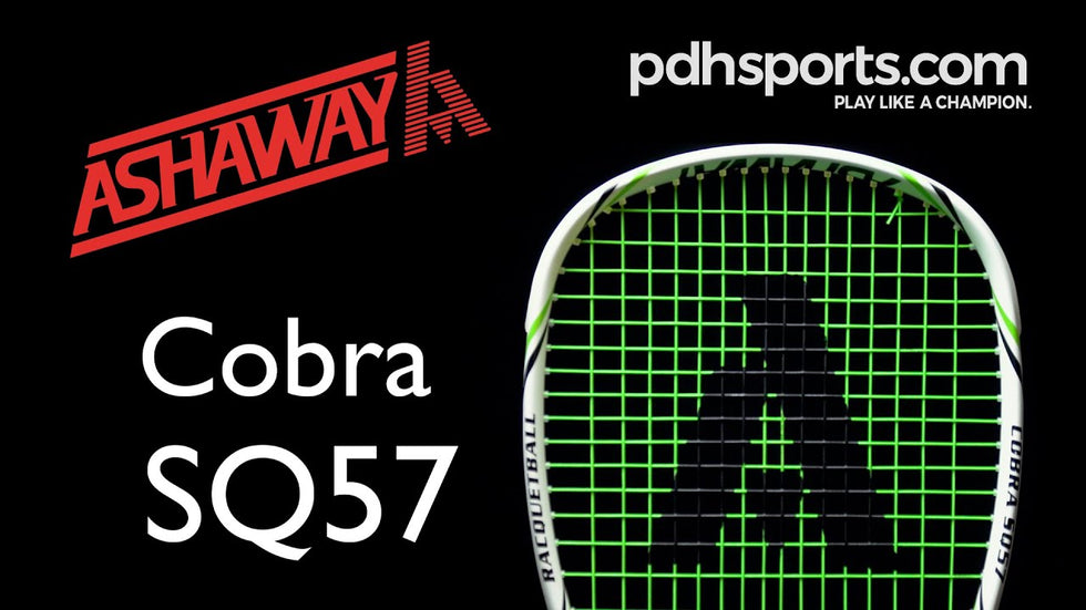 Ashaway Wallbanger and Cobra racketball review