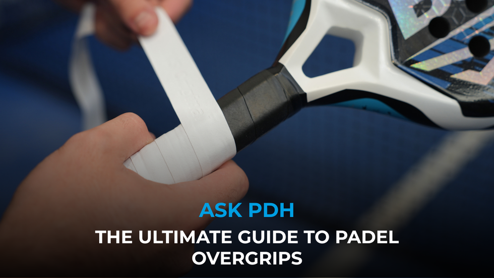 re-gripping a racket