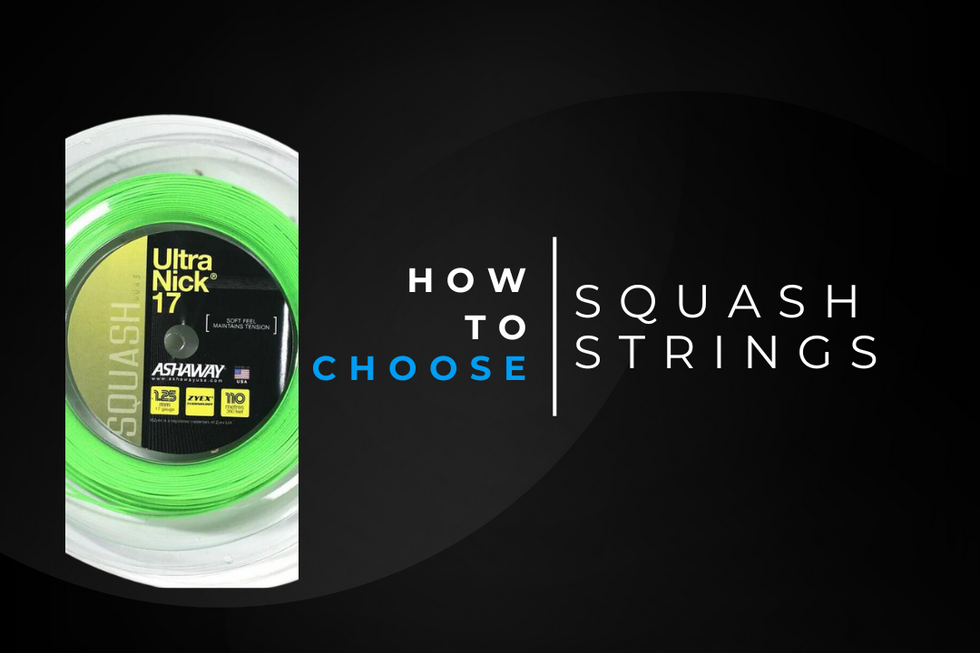 Our Guide To Squash Racket Restringing