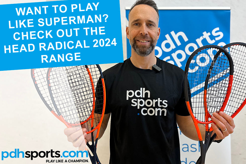 Head Radical 24 Squash Range review by pdhsports.com