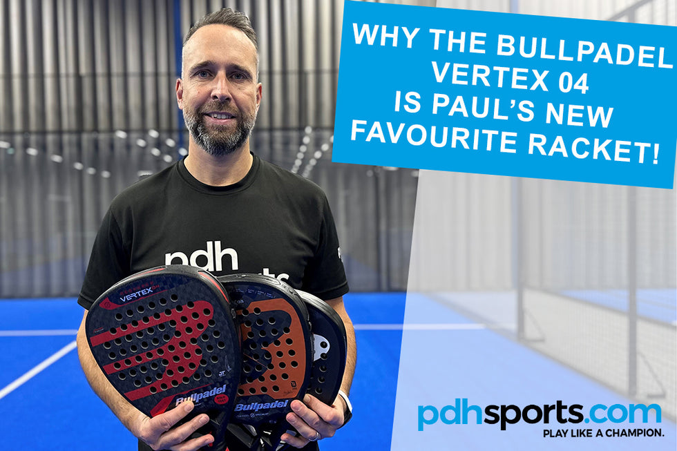 Bullpadel Vertex 04 padel racket review by pdhsports.com