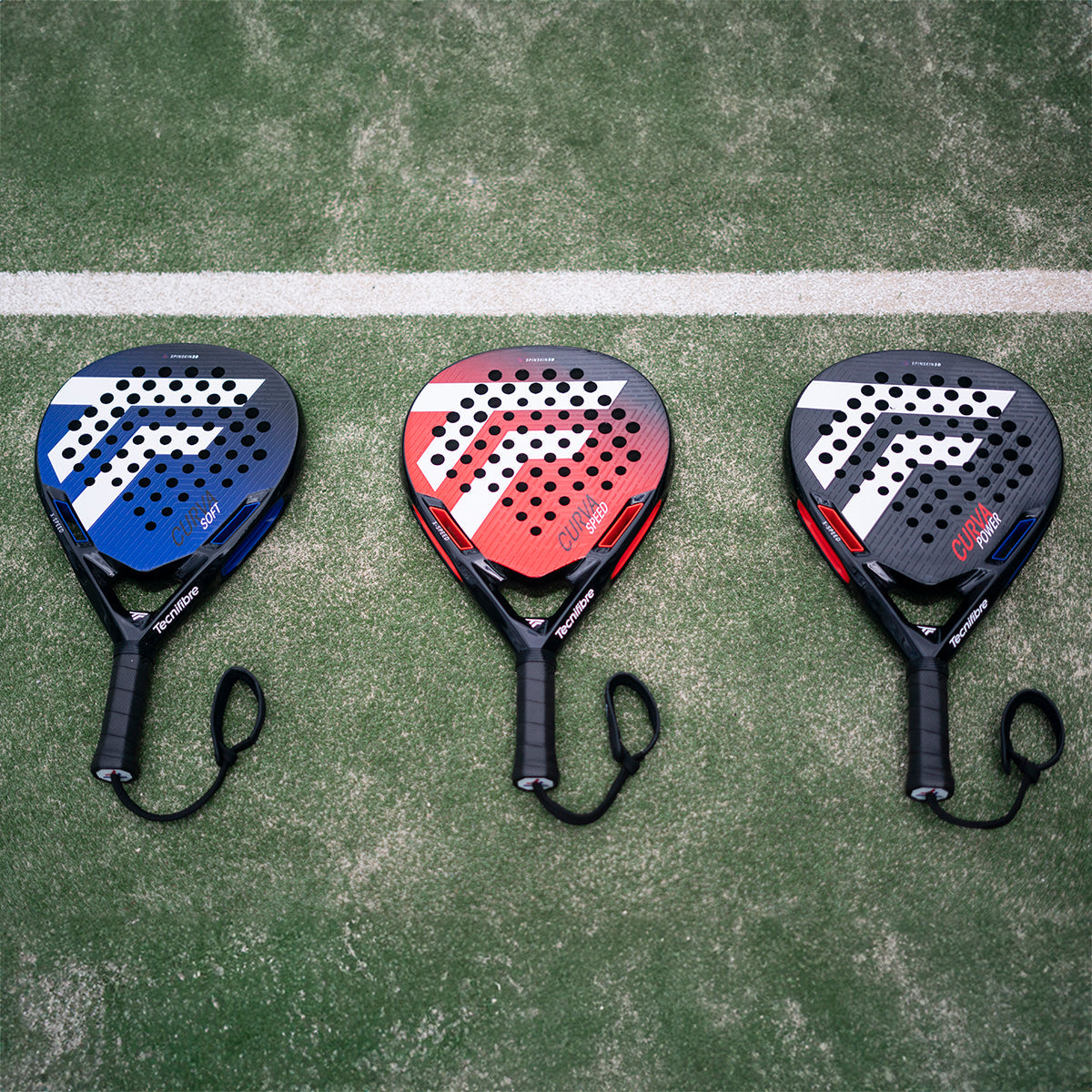 Fury Padel Rackets Tecnifibre Curva Padel Rackets | PDHSports