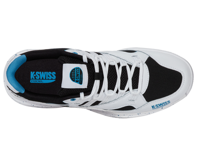 K-Swiss Men's Tura Team Padel Shoes White Black Blue