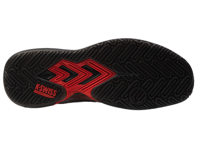 K-Swiss Men's Ultra Court Padel Shoes Black Anthracite Red