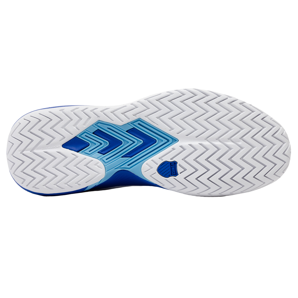 K-Swiss Men's Ultrashot Light Tennis Shoes - White Dazzling Blue