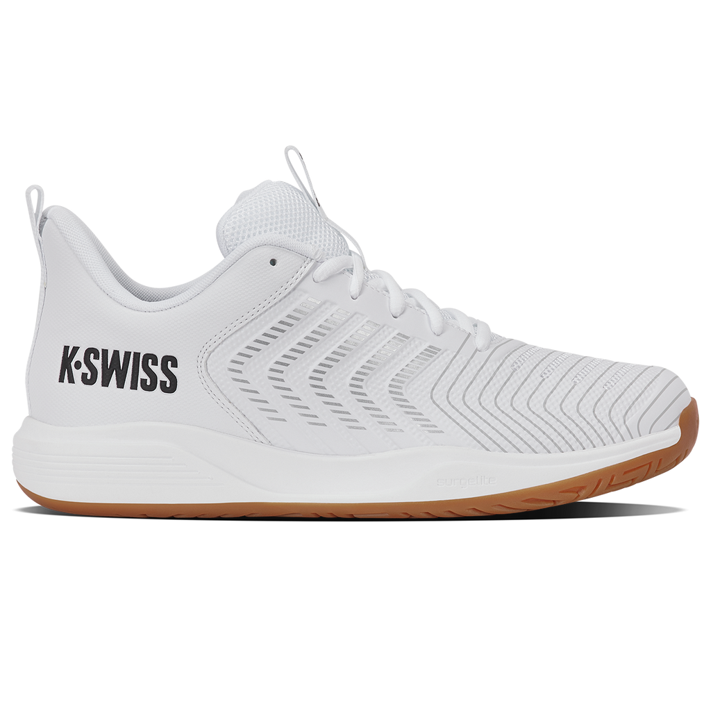 K-Swiss Men's Ultrashot Light Indoor Court Shoes White/Black