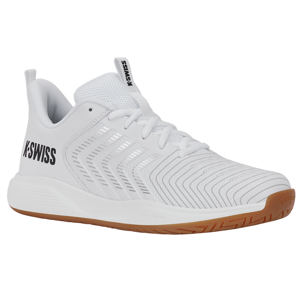 K-Swiss Men's Ultrashot Light Indoor Court Shoes White/Black