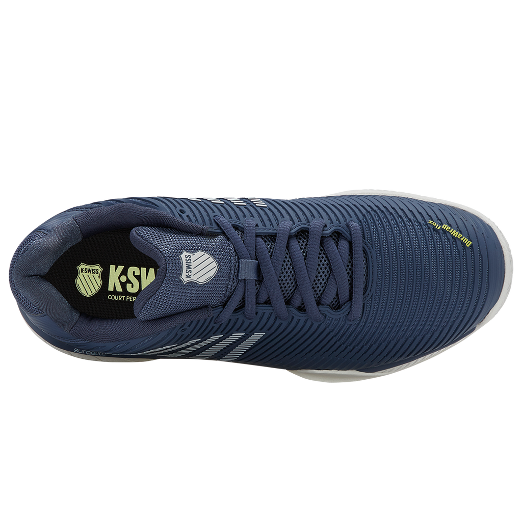 K-Swiss Men's Hypercourt Express 2 Clay Tennis Shoe Vintage Indigo