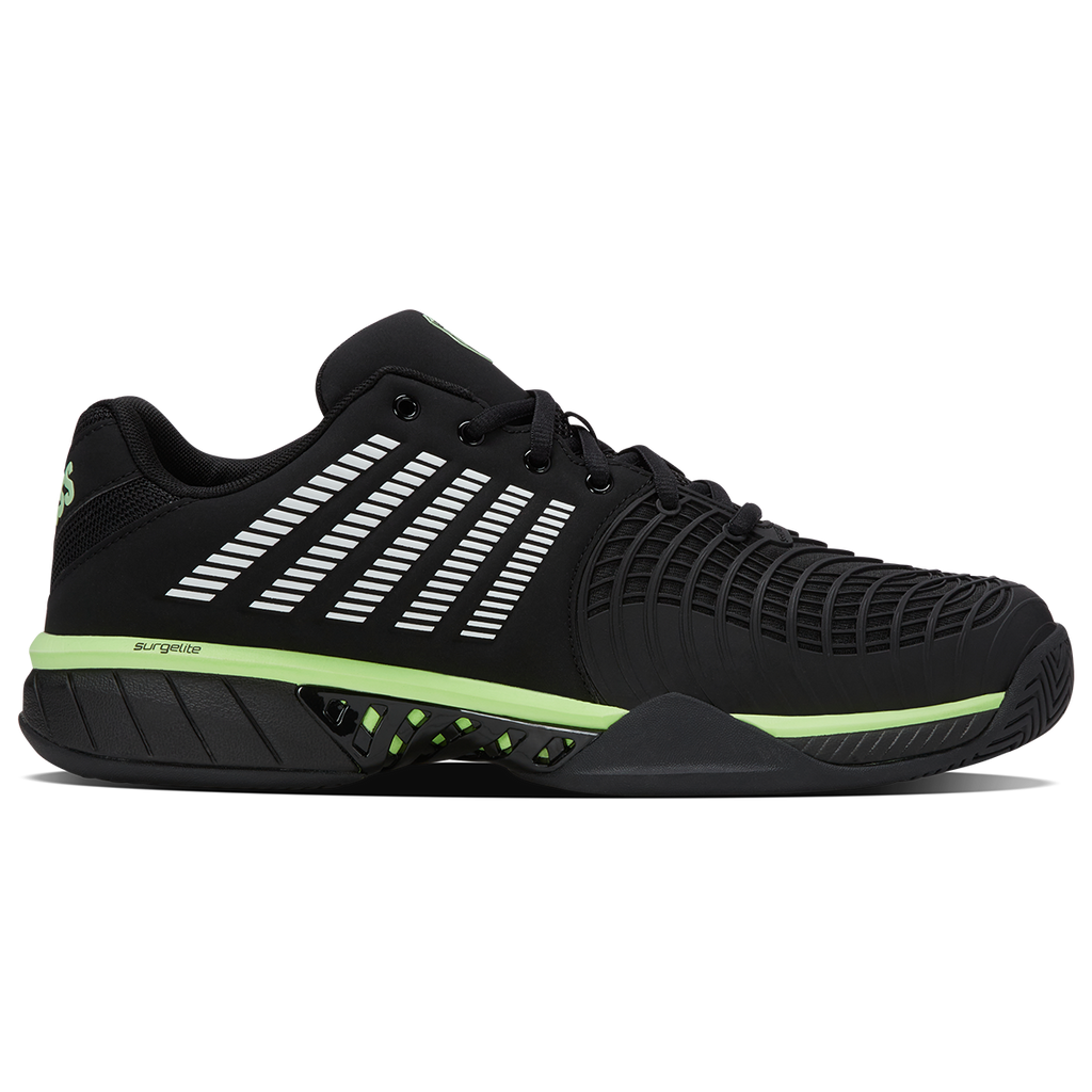 K-Swiss Men's Express Light 3 Tennis Shoes Black Green