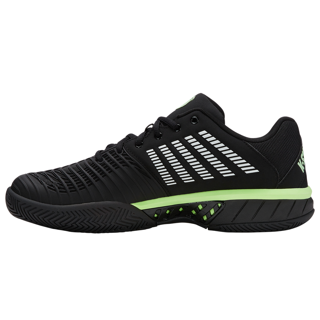 K-Swiss Men's Express Light 3 Tennis Shoes Black Green