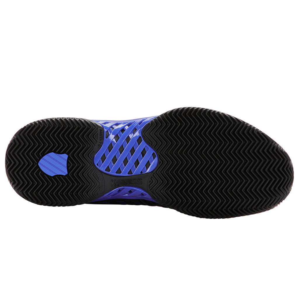 K-Swiss Men's Express Light 3 Clay Tennis Shoes Black Dazzling Blue