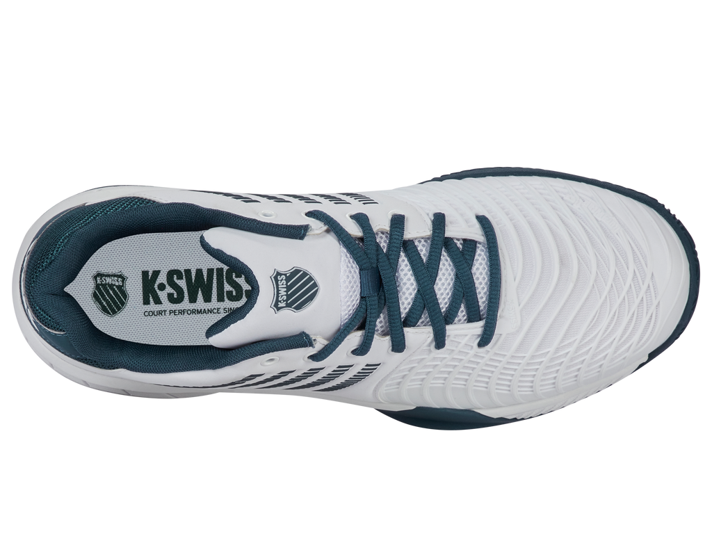 K-Swiss Men's Express Light 3 Clay Tennis Shoes White Stargazer K-Swiss Men's Express Light 3 Clay Tennis Shoes White Stargazer