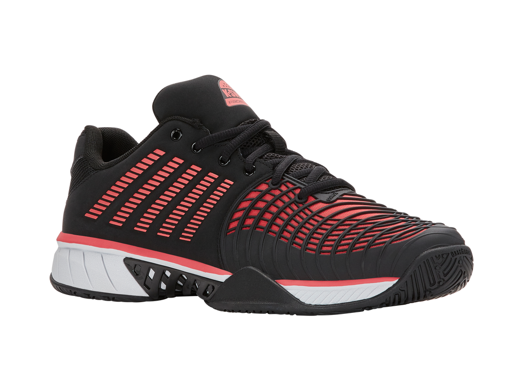 K-Swiss Men's Express Light 3 Padel Shoes Black Neon Lava