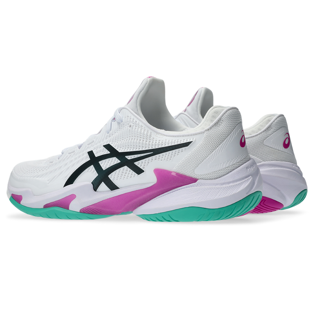 Asics Men's Court FF 3 Tennis Shoes White Digital Sakura