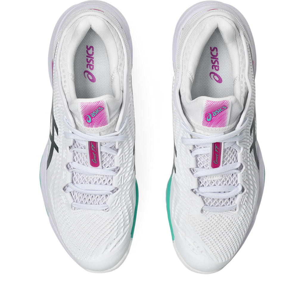 Asics Men's Court FF 3 Tennis Shoes White Digital Sakura