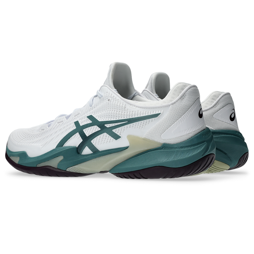 Asics Men's Court FF 3 Tennis Shoes White Foggy Teal