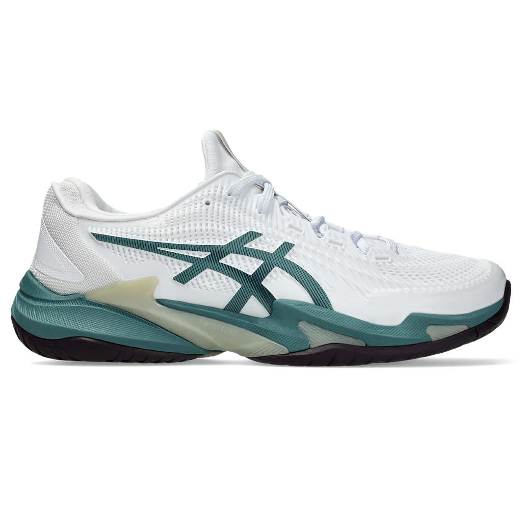 Asics Men's Court FF 3 Tennis Shoes White Foggy Teal