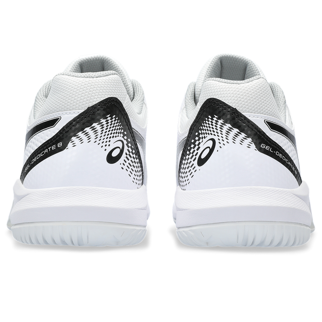 Asics Men's Gel Dedicate 8 Tennis Shoes AW25 White Black