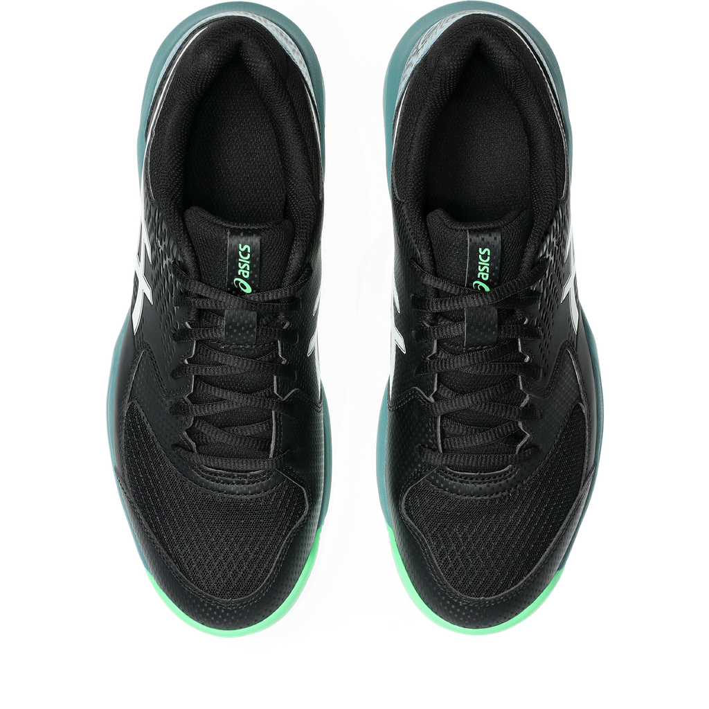 Asics Men's Gel Dedicate 8 Padel Shoes Black Vital Green