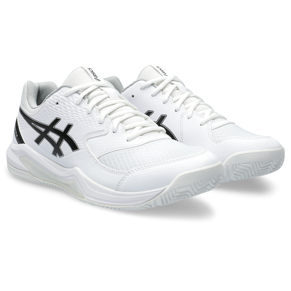 Asics Men's Gel Dedicate 8 Padel Shoe White Black