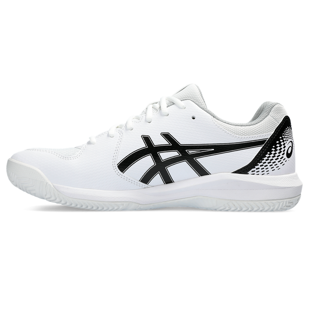 Asics Men's Gel Dedicate 8 Padel Shoe White Black