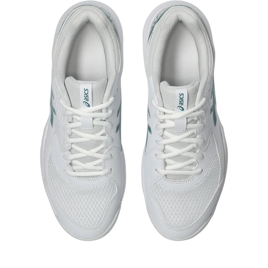 Asics Men's Gel Dedicate 8 Padel Shoes White Misty Pine
