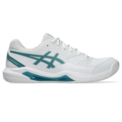 Asics Men's Gel Dedicate 8 Padel Shoes White Misty Pine