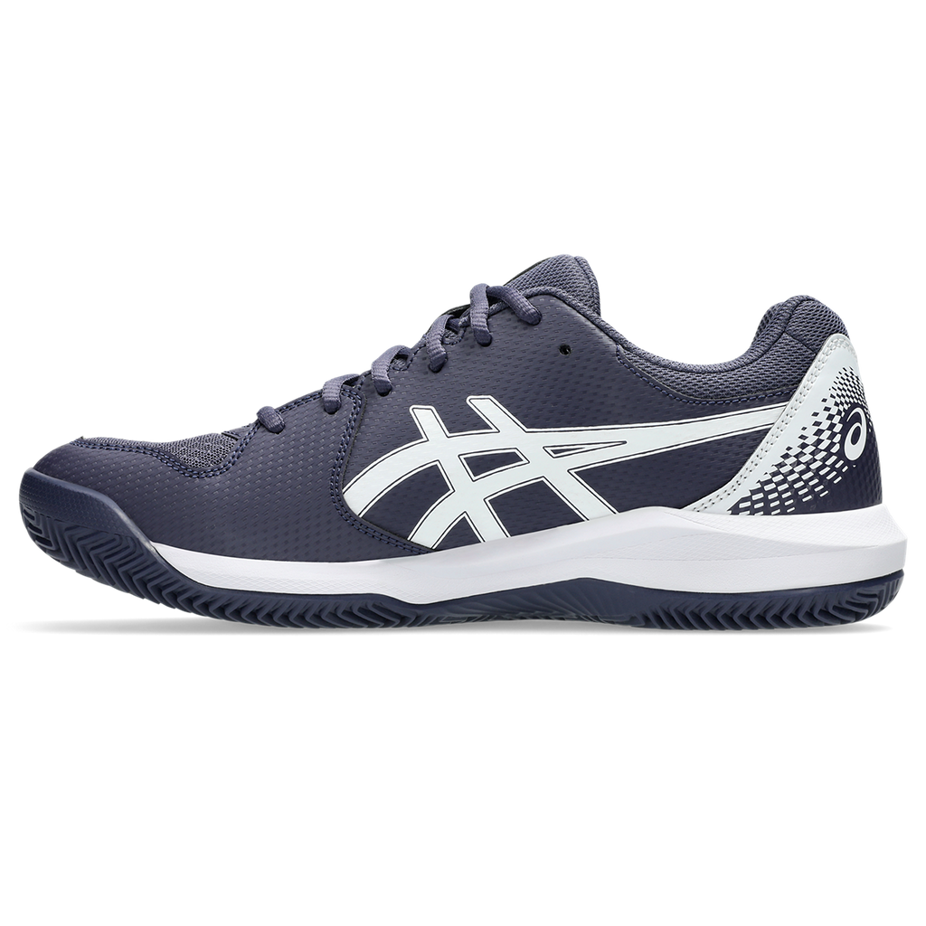 Asics Men's Gel Dedicate 8 Clay Tennis Shoes Indigo Fog White SS25