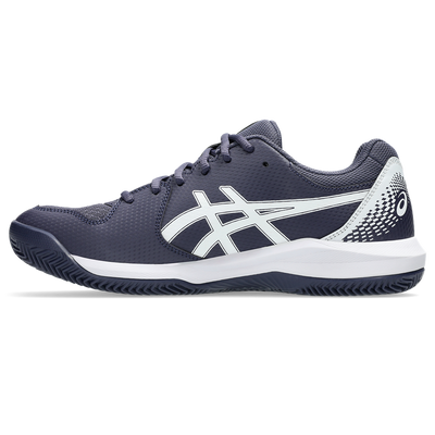 Asics Men's Gel Dedicate 8 Clay Tennis Shoes Indigo Fog White SS25