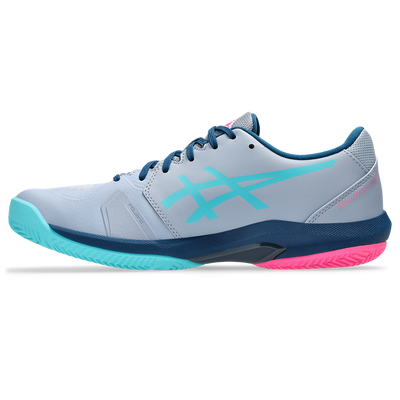 Asics Men's Solution Swift FF 2 Padel Shoes SS25 Grey Blue