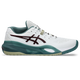 Asics Men's Gel Resolution X Tennis Shoes White Dark Aubergine