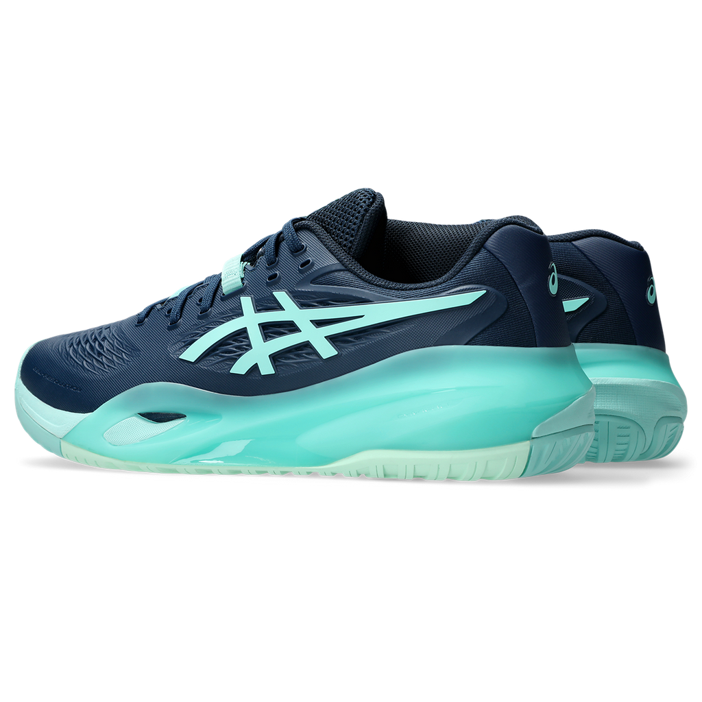 Asics Men's Gel Resolution X Tennis Shoes Night Sky Illuminate Mint