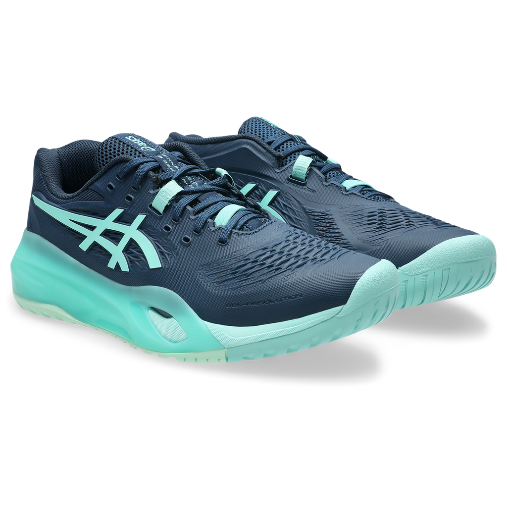 Asics Men's Gel Resolution X Tennis Shoes Night Sky Illuminate Mint