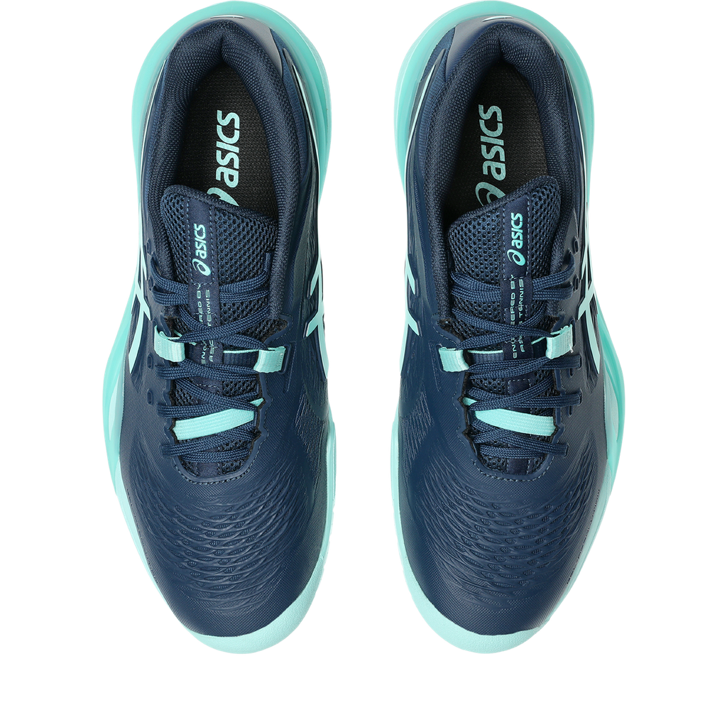Asics Men's Gel Resolution X Tennis Shoes Night Sky Illuminate Mint
