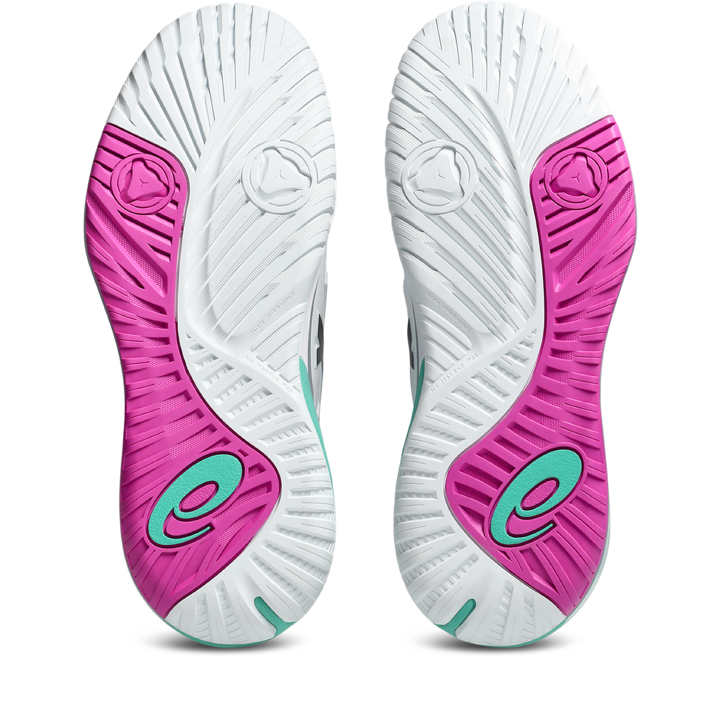 Asics Men's Gel Resolution X Tennis Shoes White Aurora Green