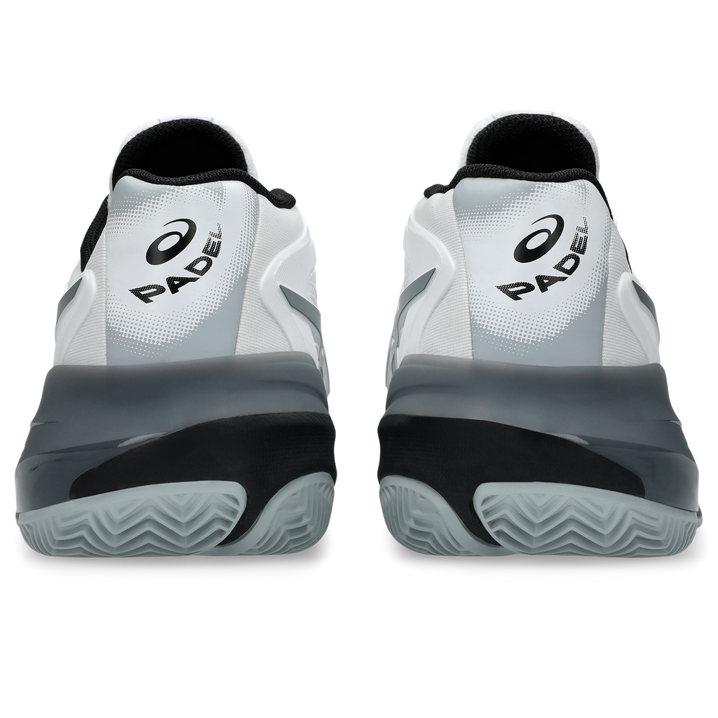 Asics Men's Gel Resolution X Padel Shoe White Steel Grey