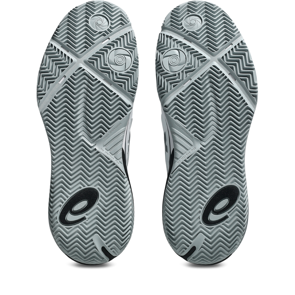 Asics Men's Gel Resolution X Padel Shoe White Steel Grey
