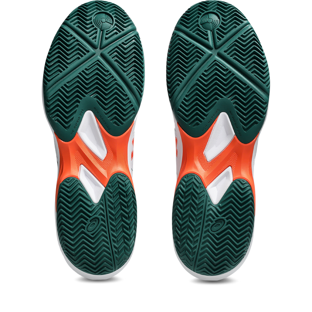 Asics Men's Game FF Padel Shoes White Jewel Green