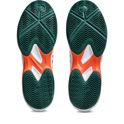 Asics Men's Game FF Padel Shoes White Jewel Green