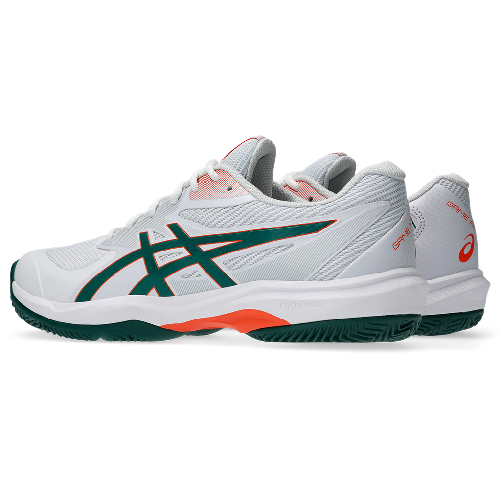 Asics Men's Game FF Padel Shoes White Jewel Green