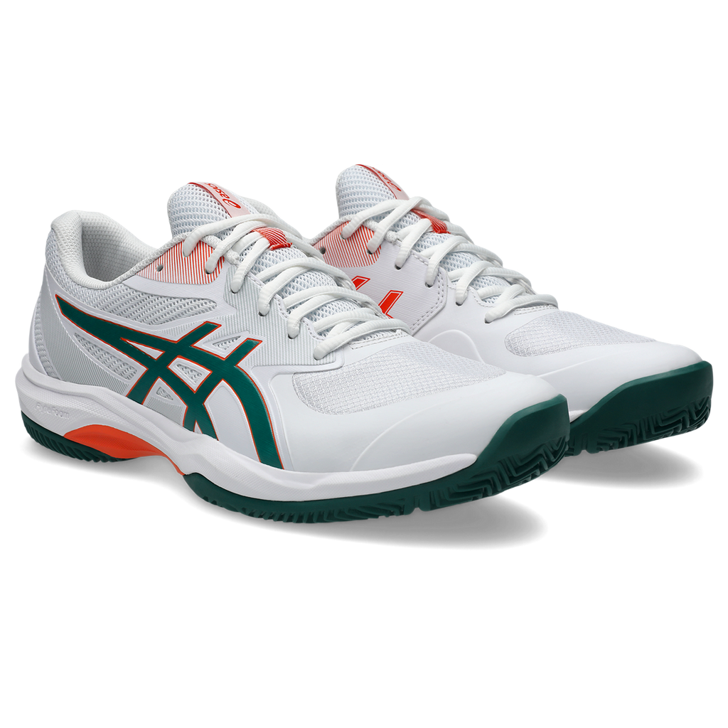 Asics Men's Game FF Padel Shoes White Jewel Green