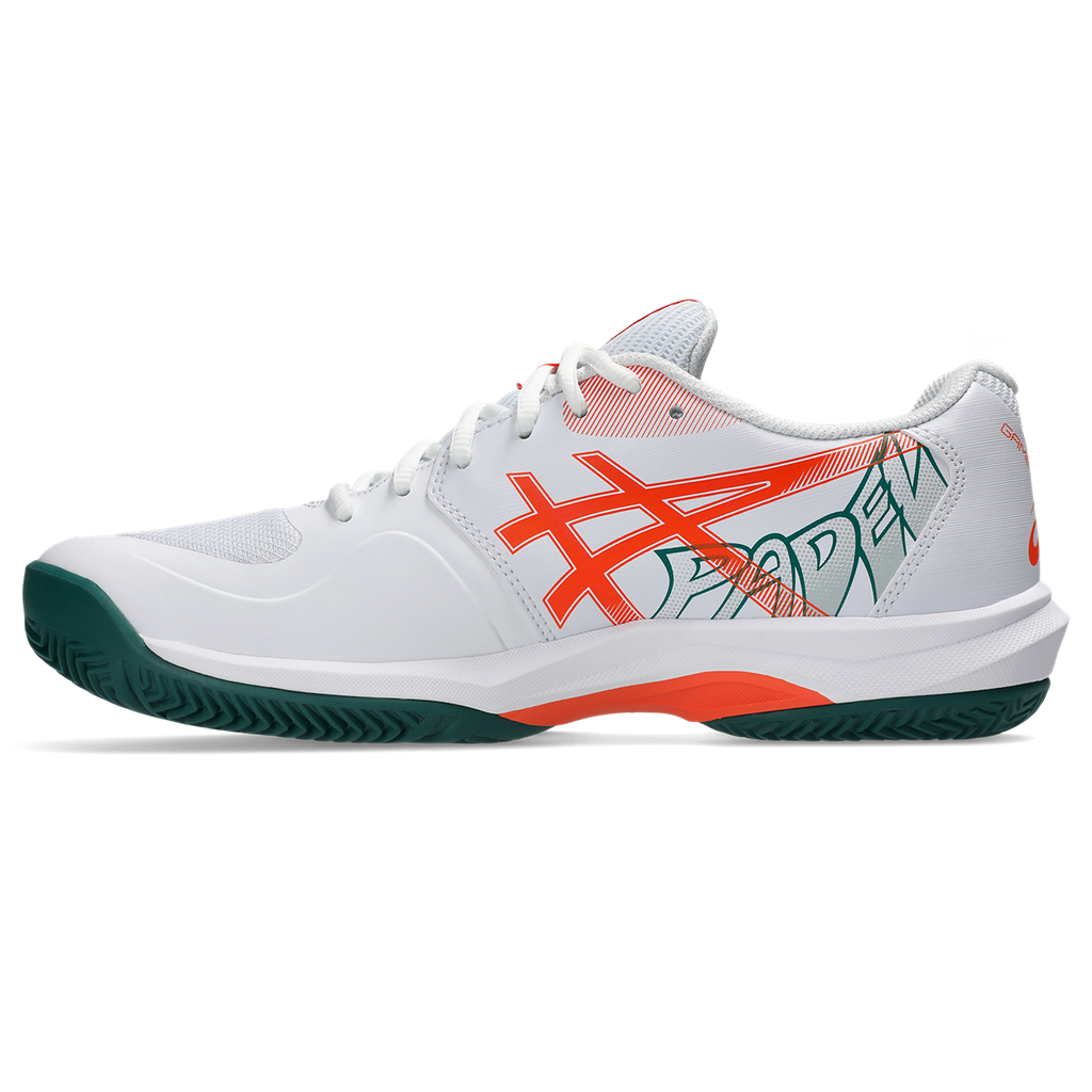 Asics Men's Game FF Padel Shoes White Jewel Green