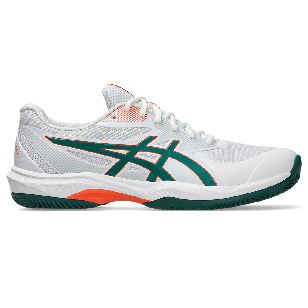 Asics Men's Game FF Padel Shoes White Jewel Green