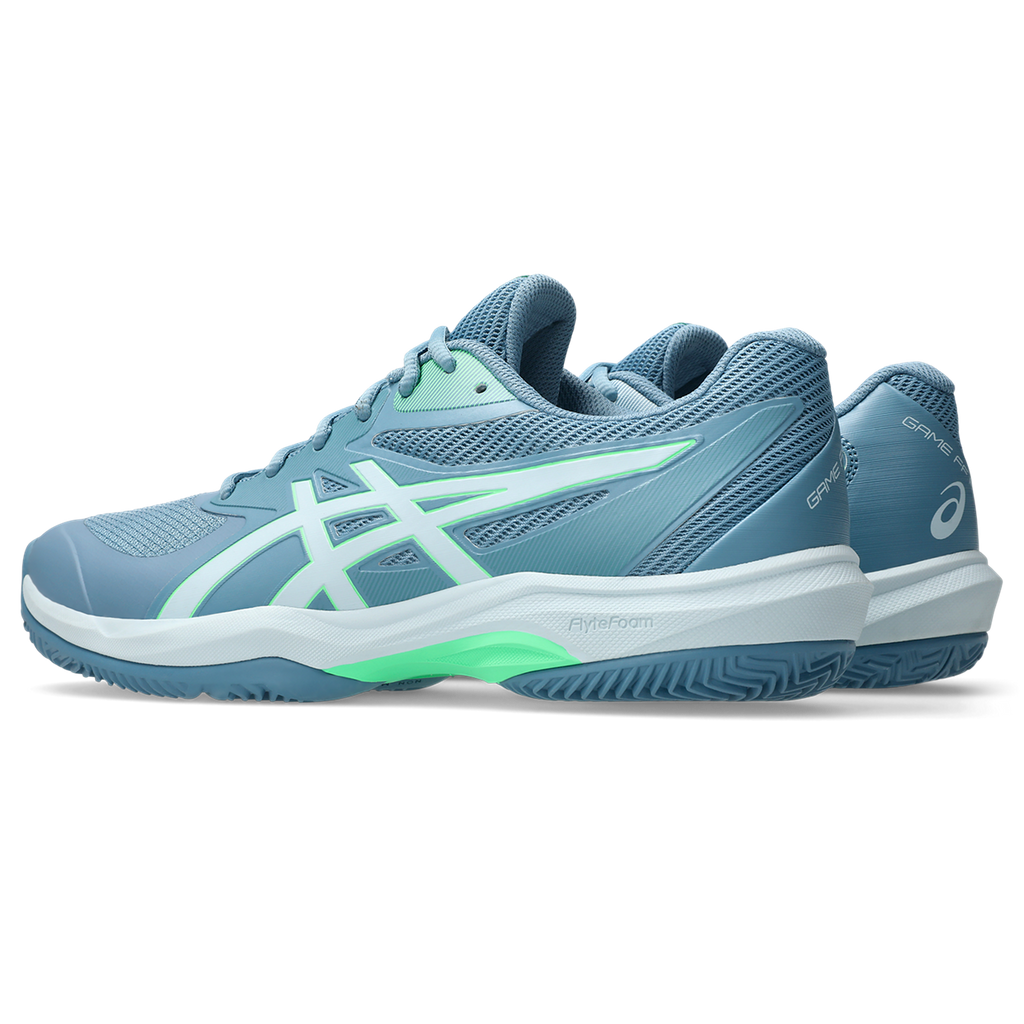 Asics Men's Game FF Padel Shoes Saba Blue Cool Grey