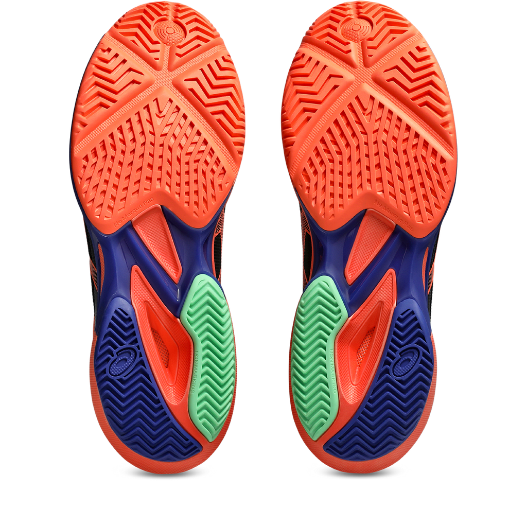 Asics Men's Solution Speed FF 3 Padel Shoes Black Vivid Coral